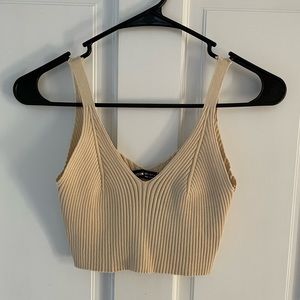 Tan summer top.